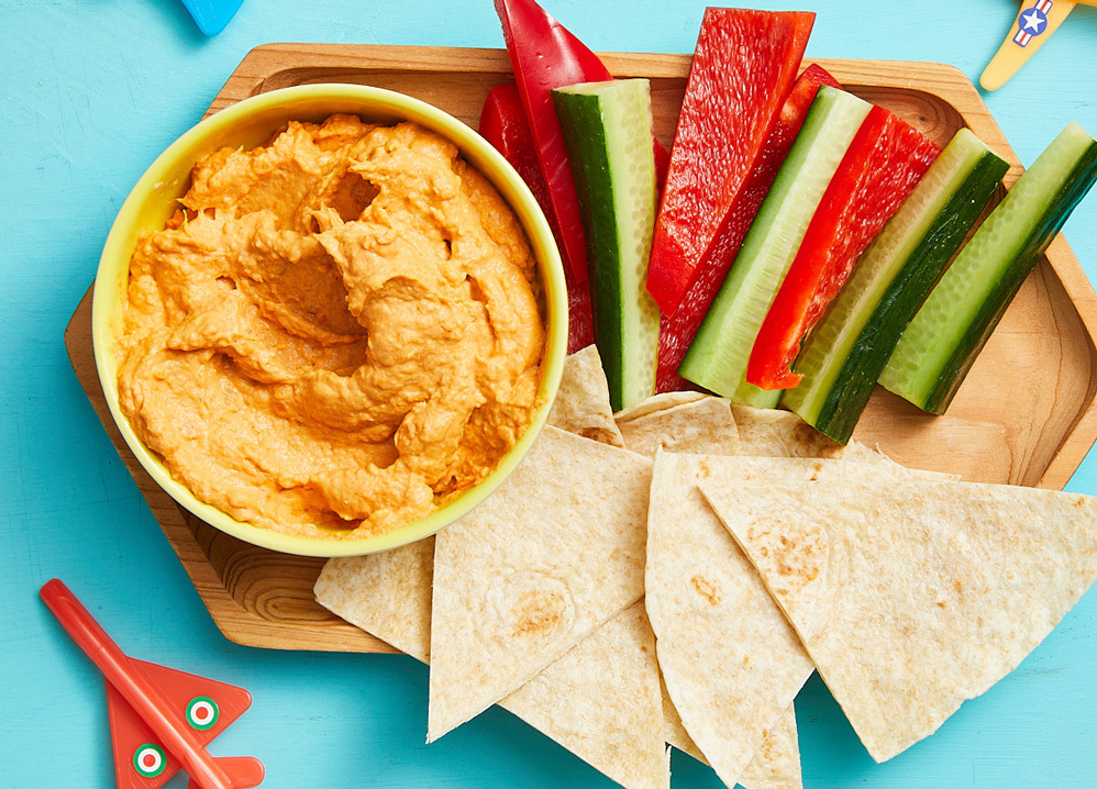 Pumpkin Split Pea Garlic Dip