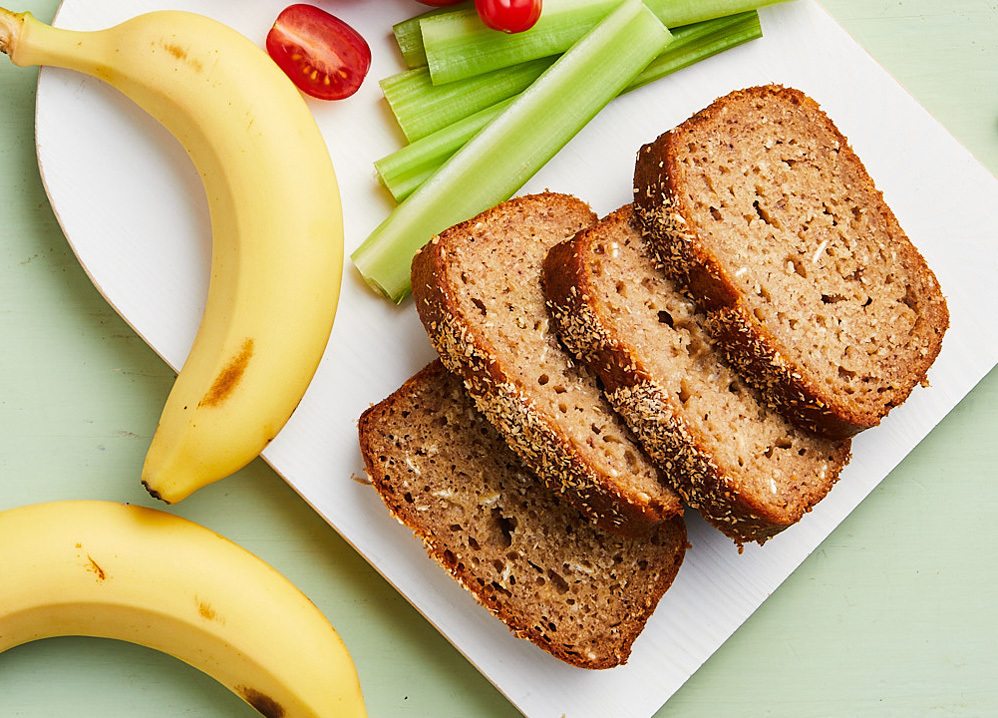 Banana Bran Oat Loaf