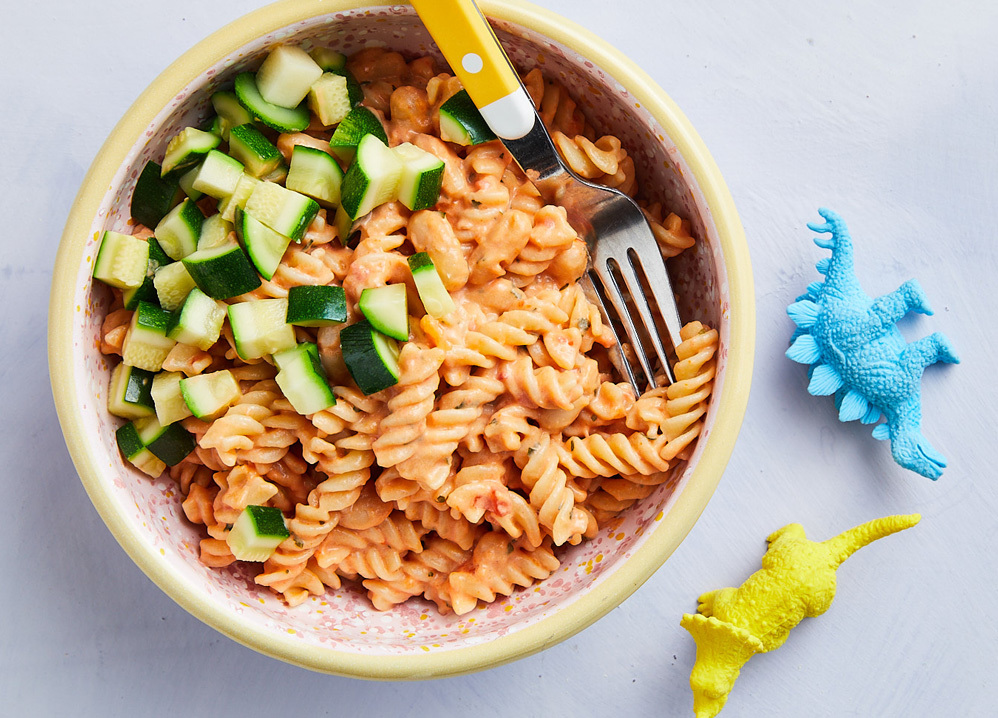 Cheesy Tomato with White Bean